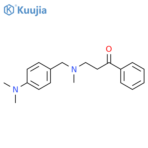 1-Propanone, 3-[[[4-(dimethylamino)phenyl]methyl]methylamino]-1-phenyl- structure