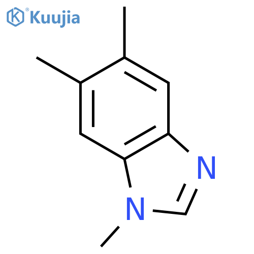 1,5,6-trimethyl-1H-1,3-benzodiazole structure