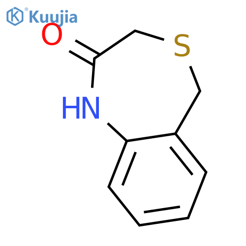 1,5-dihydro-4,1-benzothiazepin-2-one structure