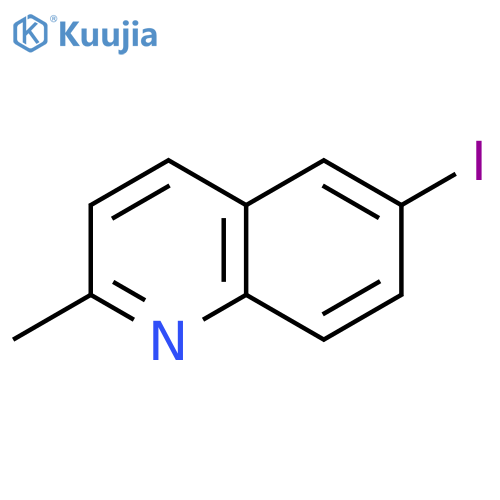 6-Iodo-2-methyl-quinoline structure