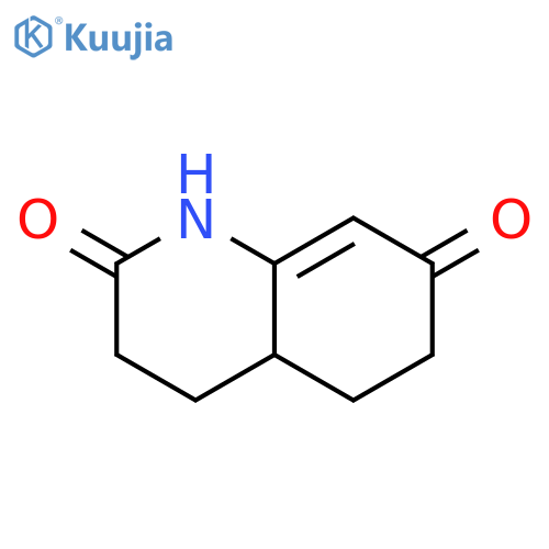2,7(1H,3H)-Quinolinedione, 4,4a,5,6-tetrahydro- structure