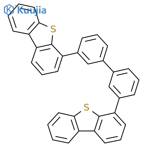 4-[3-(3-Dibenzothiophen-4-ylphenyl)phenyl]dibenzothiophene structure