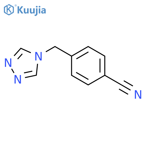 4-(4-Cyanobenzyl)-1,2,4-triazole structure