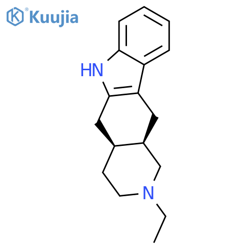 1H-Pyrido[4,3-b]carbazole, 2-ethyl-2,3,4,4a,5,6,11,11a-octahydro-, cis- structure