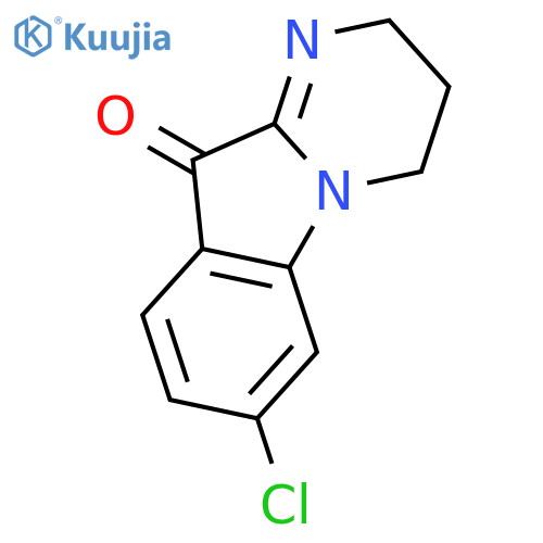 PYRIMIDO[1,2-A]INDOL-10(2H)-ONE, 7-CHLORO-3,4-DIHYDRO- structure