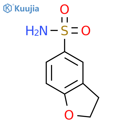 2,3-dihydro-1-benzofuran-5-sulfonamide structure