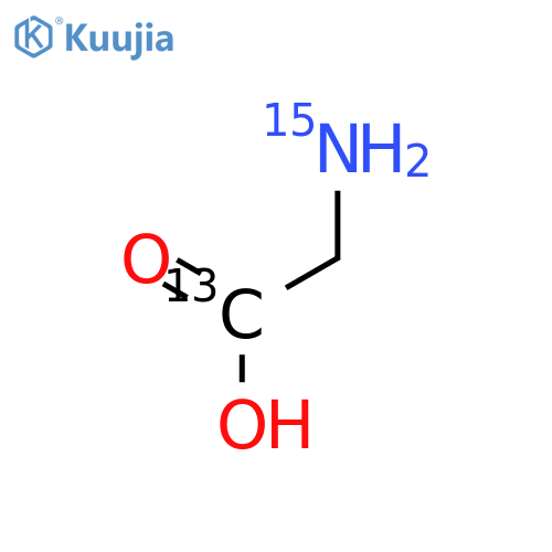 Glycine-1-13C,15N structure