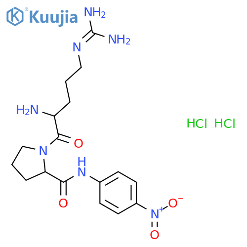 H-L-Arg-Pro-pNA Dihydrochloride structure