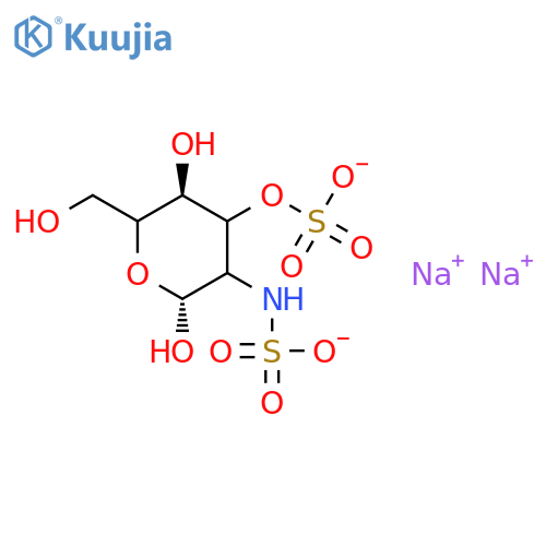D-Glucosamine-2-N,3-O-disulphate disodium salt structure