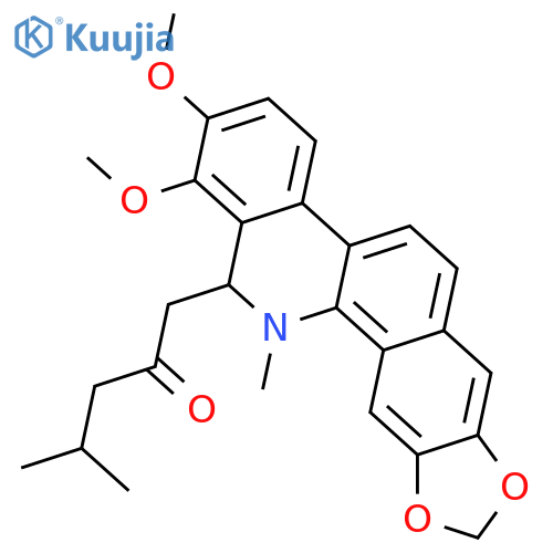 8-(4-Methyl-2-oxopentyl)dihydrochelerythrine structure
