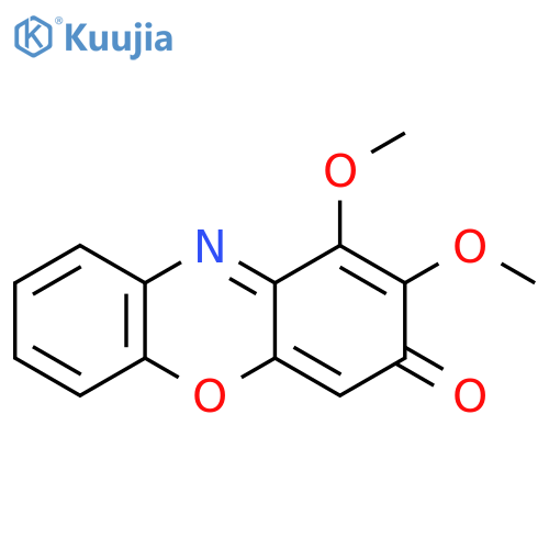 3H-Phenoxazin-3-one,1,2-dimethoxy- structure