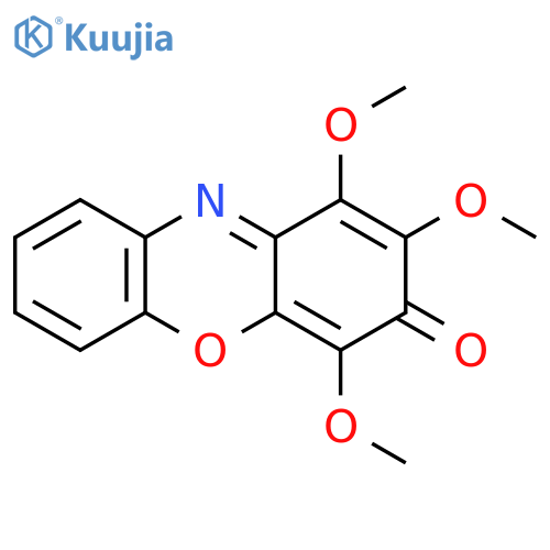 3H-Phenoxazin-3-one,1,2,4-trimethoxy- structure
