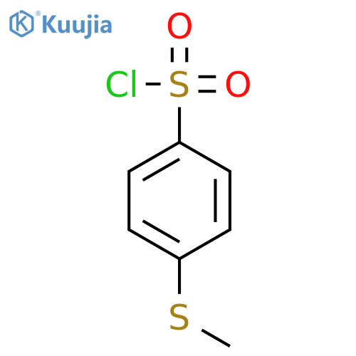4-(Methylthio)benzenesulfonyl Chloride structure