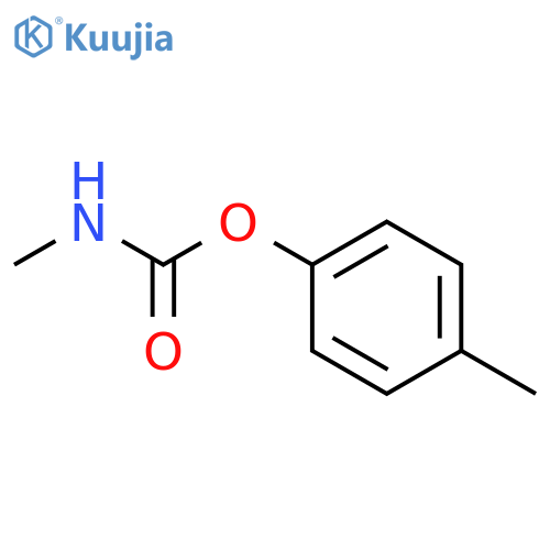 Carbamic acid, methyl-,4-methylphenyl ester (9CI) structure