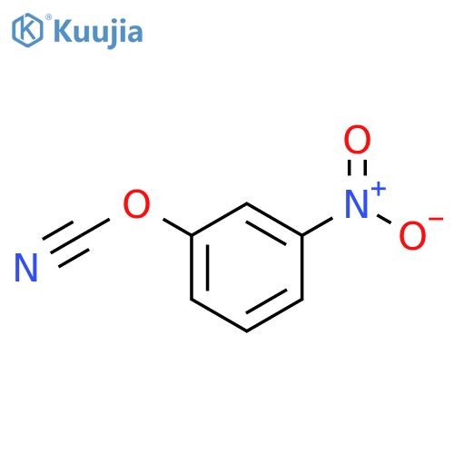 Cyanic acid, 3-nitrophenyl ester structure