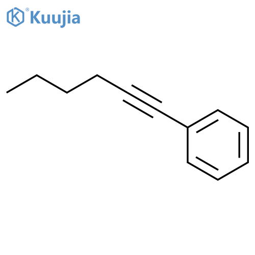 1-Phenyl-1-hexyne structure