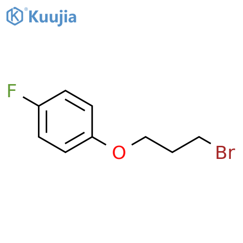 1-(3-Bromopropoxy)-4-fluorobenzene structure