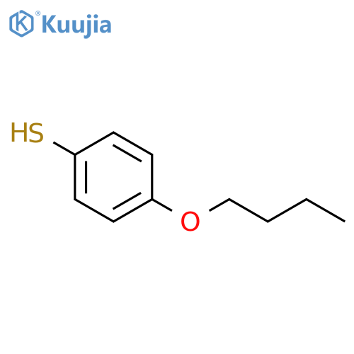 Benzenethiol, 4-butoxy- structure