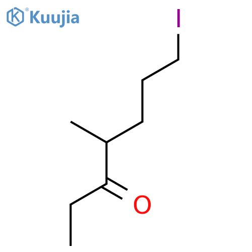 7-iodo-4-methylheptan-3-one structure