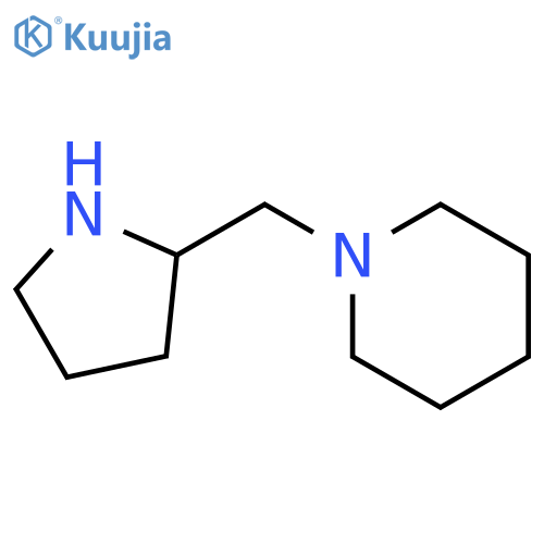 1-[(pyrrolidin-2-yl)methyl]piperidine structure