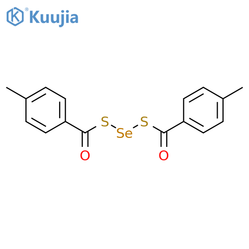 Benzene, 1,1'-[selenobis[thio(carbonyl)]]bis[4-methyl- structure