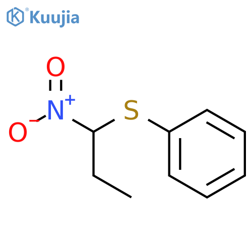 1-nitropropylsulfanylbenzene structure