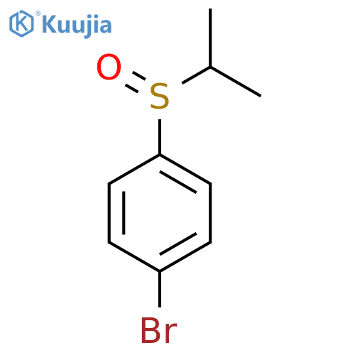 1-Bromo-4-(isopropylsulfinyl)benzene structure