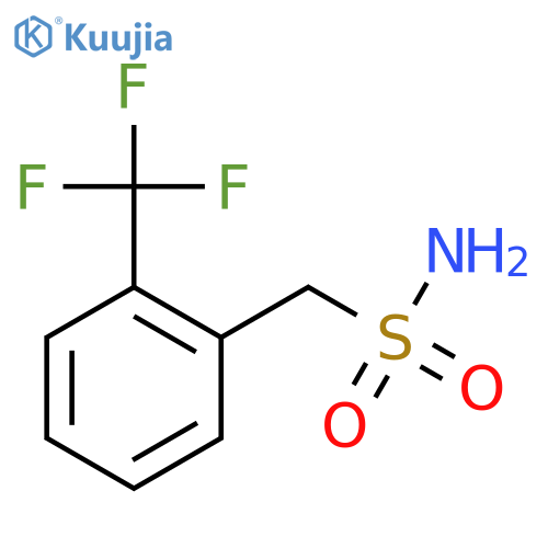 [2-(trifluoromethyl)phenyl]methanesulfonamide structure