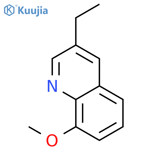 3-Ethyl-8-methoxyquinoline structure
