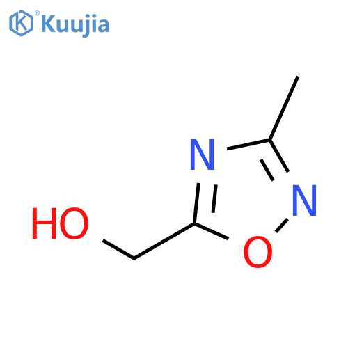 (3-Methyl-1,2,4-oxadiazol-5-yl)methanol structure