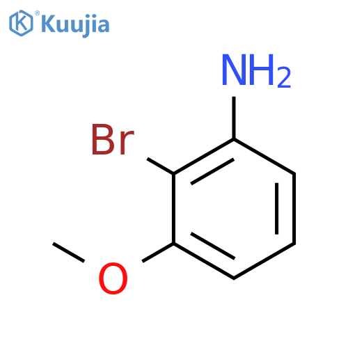 2-Bromo-3-methoxyaniline structure