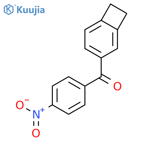 Methanone, bicyclo[4.2.0]octa-1,3,5-trien-3-yl(4-nitrophenyl)- structure