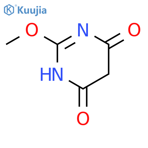 4,6(1H,5H)-Pyrimidinedione,2-methoxy- structure