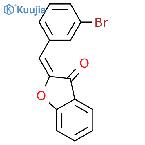 3(2H)-Benzofuranone, 2-[(3-bromophenyl)methylene]-, (Z)- structure