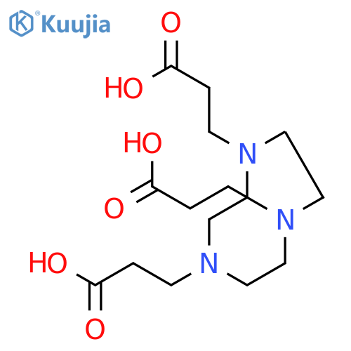 1H-1,4,7-Triazonine-1,4,7-tripropanoic acid, hexahydro- structure