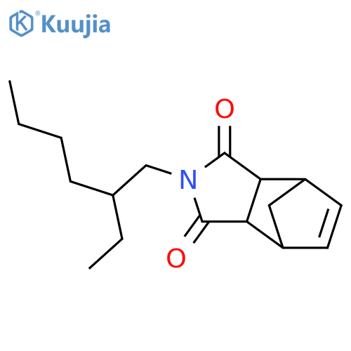 N-Octylbicycloheptenedicarboximide structure