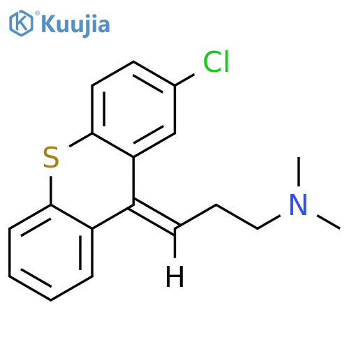 Chlorprothixene structure
