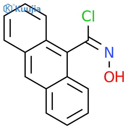 α-Chloro-9-anthraldoxime structure