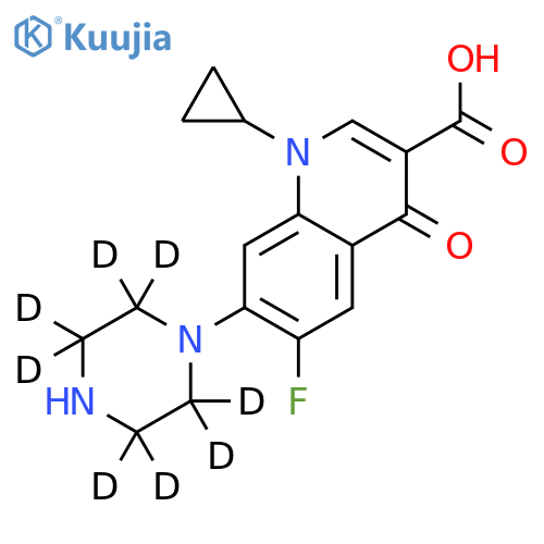 Ciprofloxacin-d structure