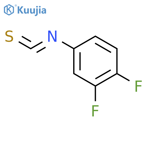 3,4-Difluorophenyl isothiocyanate structure