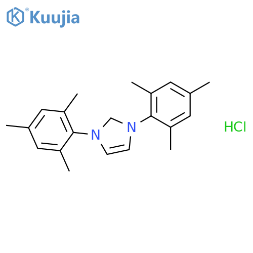 1,3-bis(2,4,6-trimethylphenyl)imidazol-2-ylidene.HCl structure