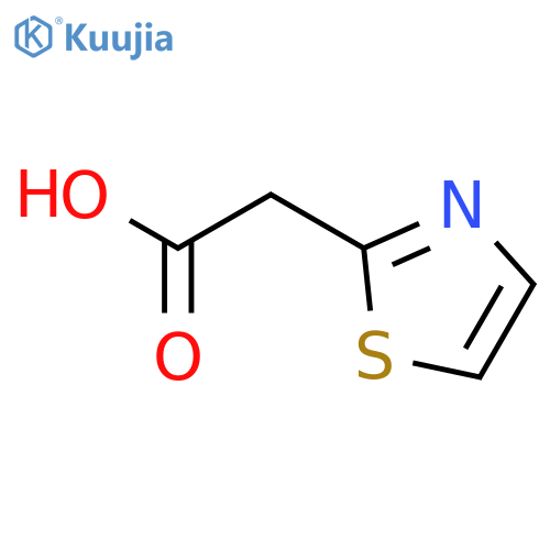 Thiazoleacetic acid structure
