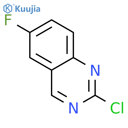 2-Chloro-6-fluoroquinazoline structure