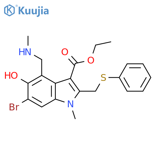 Demethyl Arbidol structure