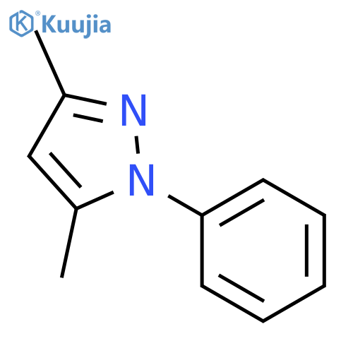 3,5-Dimethyl-1-phenyl-1H-pyrazole structure