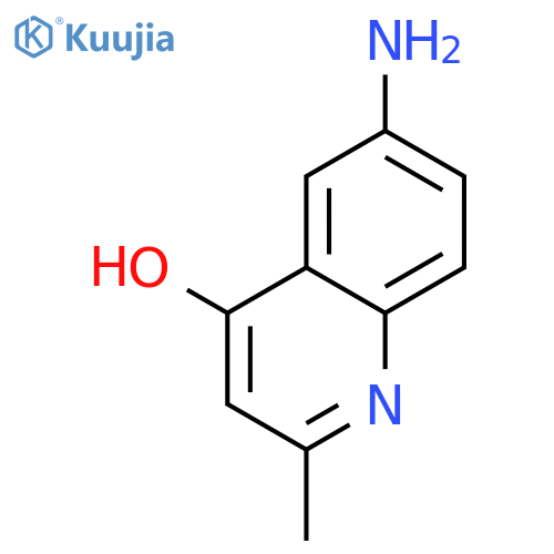 6-amino-2-methylquinolin-4-ol structure