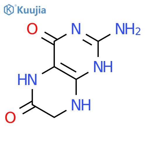 4,6-Pteridinedione,2-amino-3,5,7,8-tetrahydro- structure