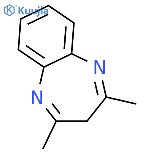 3H-1,5-Benzodiazepine,2,4-dimethyl- structure