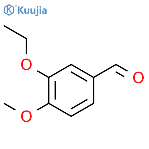 3-Ethoxy-4-methoxybenzaldehyde structure