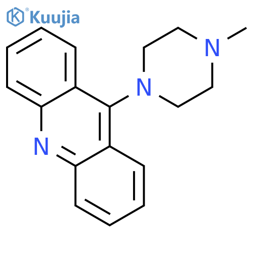 Acridine,9-(4-methyl-1-piperazinyl)- structure